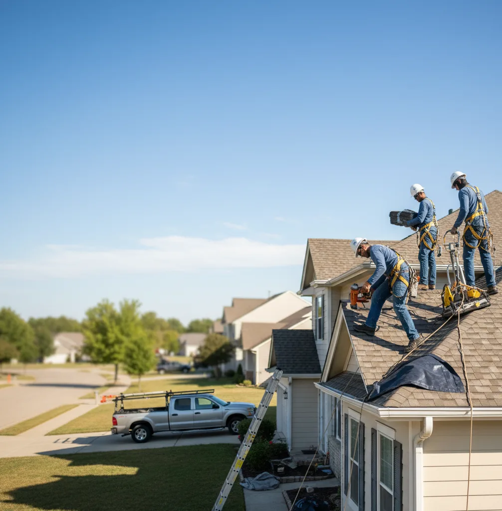Roof Repair in Hannacroix